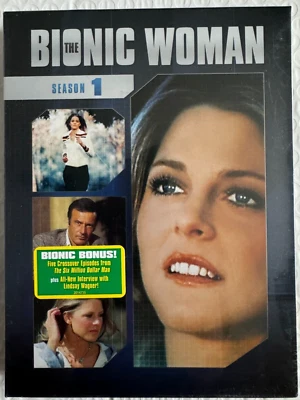 The Bionic Woman: Season 1 (DVD, 1976) New & Sealed w/ Bonus Features - Image 1 of 2