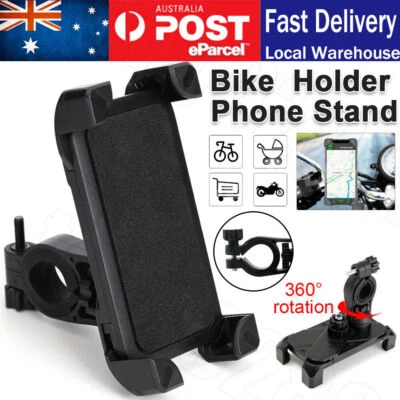 360° Motorcycle Bicycle Bike MTB Handlebar Mount Holder Stand For Mobile Phone - image 1 of 4