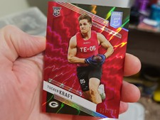 red aspirations donruss elite shimmer tucker kraft 2023 518/625