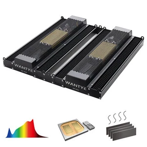 240W LED Grow Light Full Spectrum Lamp Nano-Coating For Indoor Plants Greenhouse - Picture 1 of 11