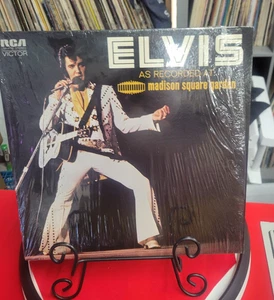 ELVIS PRESLEY AS RECORDED AT MADISON SQUARE GARDEN SHRINK ULTRASONIC CLEAN VG+ - Picture 1 of 14