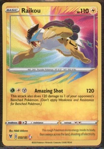 Raikou 050/185 Swsh04: Vivid Voltage Holo - Picture 1 of 2