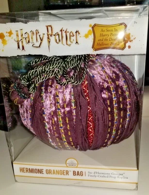 Harry Potter Replicas HERMIONE Bag & Wand FREE SHIPPING BRAND NEW AUTHENTIC WB - Image 1 of 4
