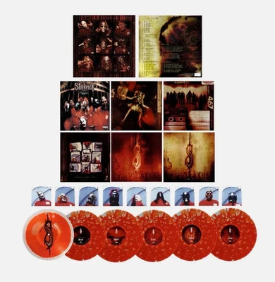 Ships TODAY - SLIPKNOT 6LP (25th Anniversary Blood 🩸 Filled Box Set) LE 100 - Image 1 of 2