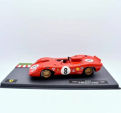 Modellino auto Ferrari 312 P spa racing collection 1:43 ixo diecast modellismo - Immagine 1 di 4