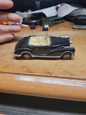 Corgi 1956 Black Mercedes Benz 300S Convertible 1:43 Diecast Loose - Image 1 of 4