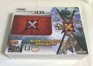 New Nintendo 3DS LL XL Monster Hunter X Special Pack Limited Console NTSC-J New - Picture 1 of 6