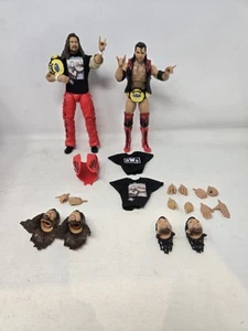 Mattel The Outsiders Scott Hall Kevin Nash WWE Ultimate Edition WCW NWO Loose - Picture 1 of 7