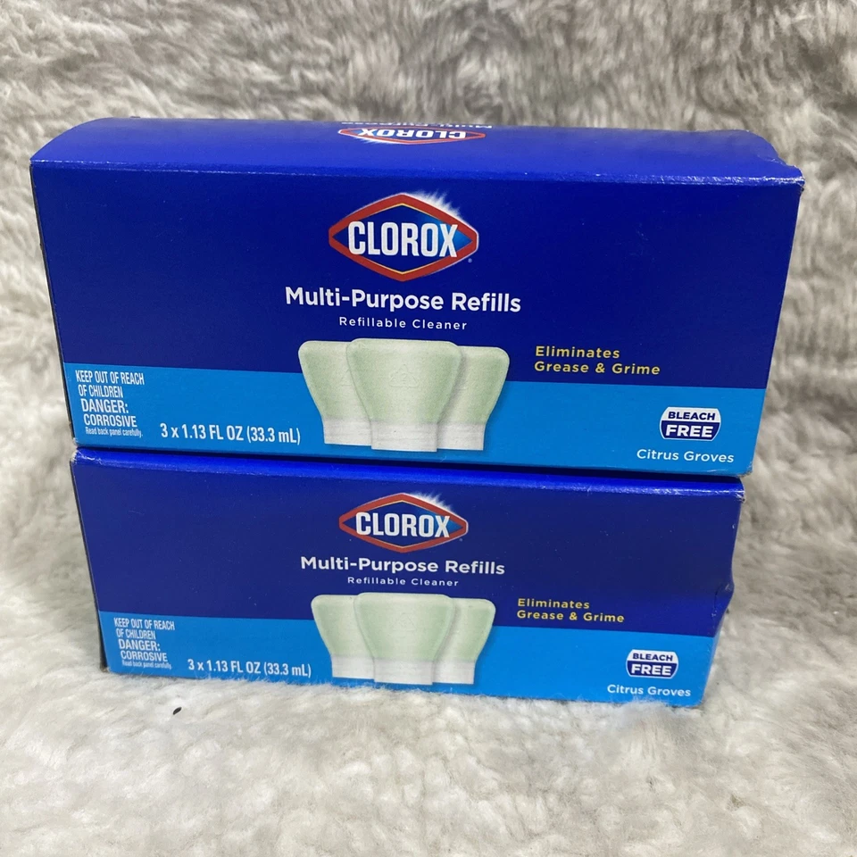 CLOROX Multi-Purpose Spray Refill 48/3x1.125fo Bcap eCom 3.38 Fl Oz (Pack of 1)
