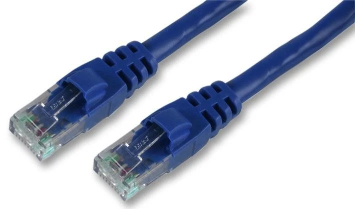 TUK - Kabel Ethernet Cat6 RJ45 Lelaki ke Lelaki, 2m Biru - Image 1 of 1