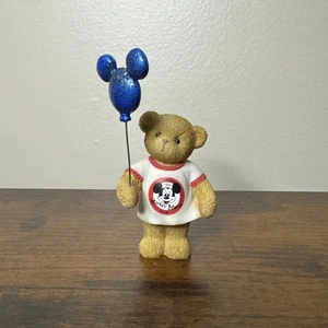 Enesco Cherished Teddies 2004 Jeri Disney Mickey Mouse 4002914 Figurine Bear - Picture 1 of 3