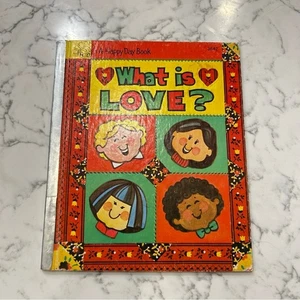 Vintage What is Love A Happy Day Book 1980’s 80’s - Imagen 1 de 6