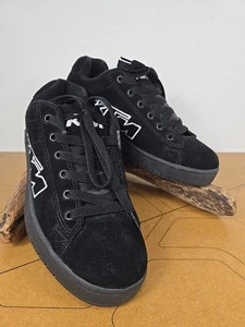 KTM Street Shoes Sneakers Black Suede Leather White Logo Mens Sz 9.5 Motorcycle  - Picture 1 of 22