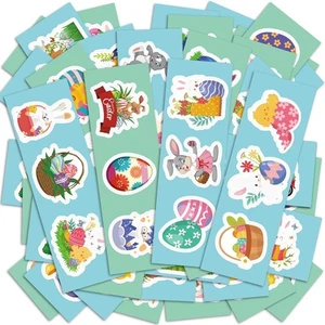 Easter Stickers for Kids 240 PCS Easter Basket Stuffers Decorations - Picture 1 of 6