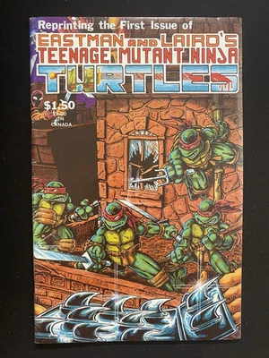Teenage Mutant Ninja Turtles #1 4th Print FN 4th Printing, 1985 - Image 1 of 3