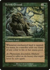 4 Fertile Ground - LP - Invasion - mtg - x4 4x