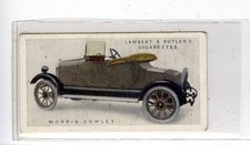 (Jd5993) LAMBERT & BUTLER,MOTOR CARS,A SERIES,MORRIS-COWLEY,1922,#8