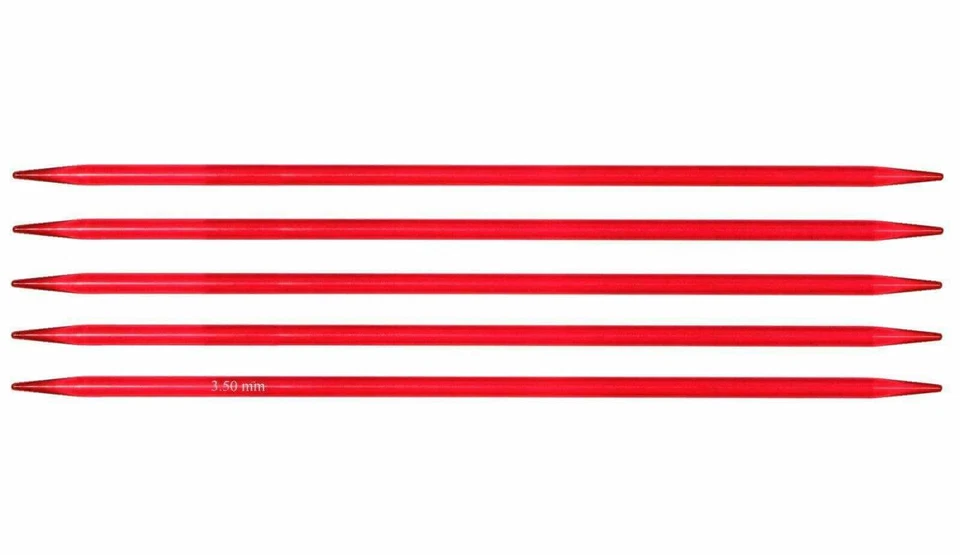 KnitPro Trendz Acrylic 15cm DPN Double Pointed Needles Sock Knitting Full Range - Image 1 of 1