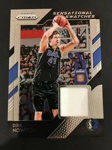 2018-19 Panini Prizm Sensational Swatches Jersey 45 Dirk Nowitzki - Bild 1 von 2