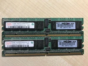 1GB (2x512Mb), Hynix 512MB 1Rx8 PC2-3200R - Picture 1 of 2