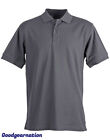 Mens Plain Polo Shirt Cotton Back Pique Short Sleeve 20+ Colour