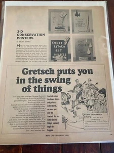Vintage 1966 Gretsch Drums & Guitars Puts You In The Swing Of Things ad - Picture 1 of 1
