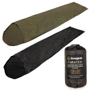 Saco de dormir Snugpak Paratex forro absorbente de humedad ligero verde negro - Imagen 1 de 7