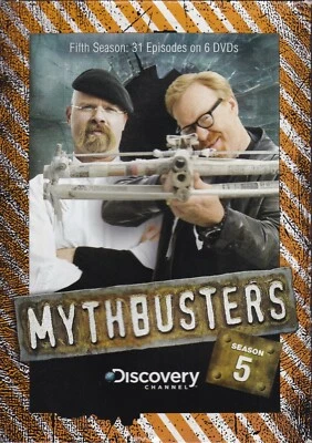 Discovery Channel: Mythbusters - Season Five (5) (DVD, 2008, 6-Disc Set)  - Image 1 of 2