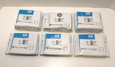 Genuine HP Ink - 940 940XL - SET of 6 - Black Cyan Magenta Yellow - Sealed Foil - Image 1 of 4