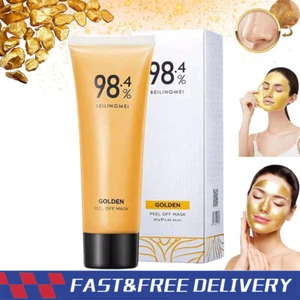 Gold Foil Peel-Off Mask - 98.4% Beilingmei Gold Face Mask,for wrinkles US - Picture 1 of 15