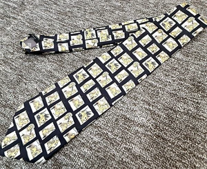 Brice Tie Disney Thumper 100% Pura Seda Azul Dorado Diseño 57/58" Longitud De Colección - Imagen 1 de 16