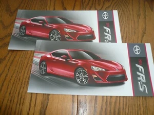 2013 Scion FR-S Sales Brochure - Foldout Style - Two for One Price - Picture 1 of 4