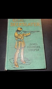 The Deerslayer by J. F. Cooper Written 1841 HC Green Cloth Hardback Book - Picture 1 of 8