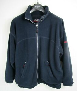 Vintage Musto Navy Blue Fleece Jacket Size XXL / One Size