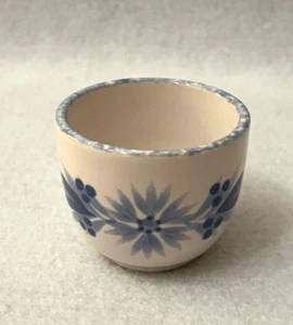 Marks & Spencer Provence Blue & White Egg Cup - Rare Excellent Condition - Picture 1 of 3