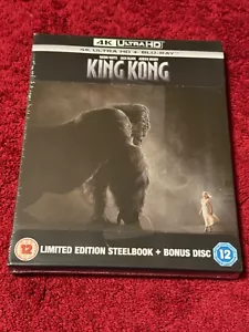 KING KONG 4K STEELBOOK UK LIMITED EDITION ZAVVI NEU & FABRIKVERSIEGELT - Bild 1 von 2