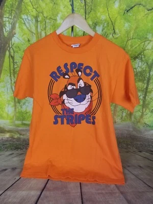 Camisa Kelloggs Para Hombres Naranja Estampado Frontal Causal Mediana 100% Algodón Foto 1 de 4