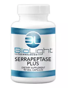 Biolight Technologies Serrapeptase Plus Enzyme Dietary Supplement- 90 Capsules - Picture 1 of 4