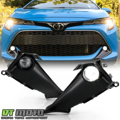 Luces antiniebla LED para parachoques hatchback Toyota Corolla 2019-2022 con juego de interruptores Foto 1 de 4