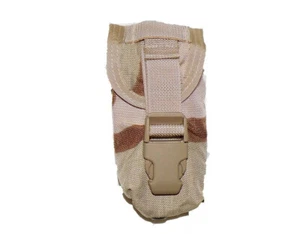 US Army MOLLE bolsa de acoplamiento Flashbang Pouch 3C Desert Camo bolsa de cinturón bolsa - Imagen 1 de 7