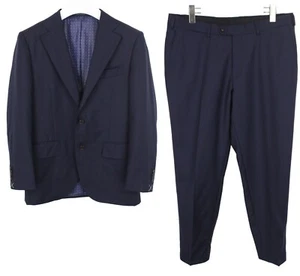 SUITSUPPLY La Spalla / Brescia Suit Men's UK 36S / uk 34S 2 Piece Wool Blue - Picture 1 of 17