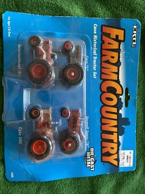 ERTL Die-cast Farm Country CASE Historical Tractor Set #4400 New In Pack! - Image 1 of 3