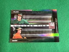 2008 Donruss Elite Extra Edition College Ties Green #7 Tekotte Sobolewski /1500