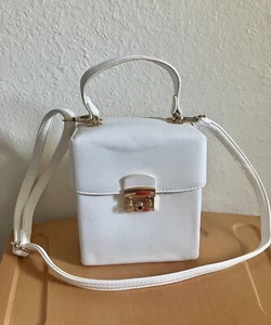 Fashion Nova Damen Bucket Mini Tasche weiß Einheitsgröße - Bild 1 von 3