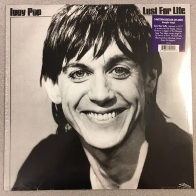 Iggy Pop - Lust For Life PURPLE VINYL LP  (New/Sealed) 2016 - Image 1 of 4