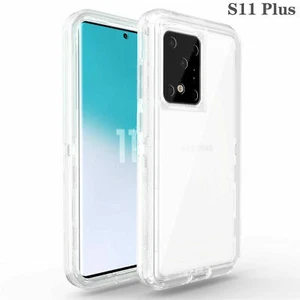 Shockproof Defender Clear Case For Samsung Galaxy S24 S23 Ultra S22 S21+ Note20 - Picture 1 of 15