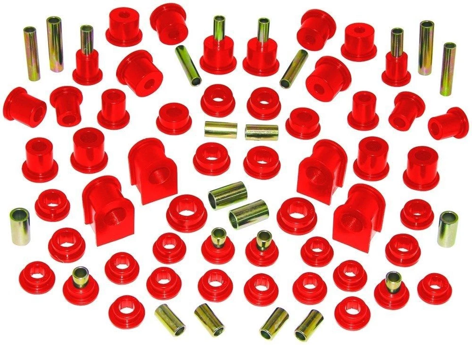 Prothane 99-04 Ford 4WD F-250 Super Duty Complete Suspension Bushing Kit (RED) - Image 1 of 1