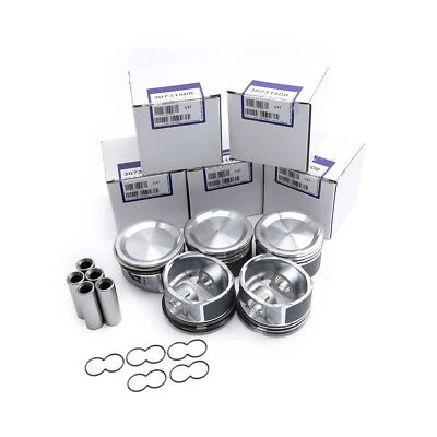 Fit For Volvo S40 S60 S80 C70 XC90 C30 B5254T7 2.5T 5x Pistons Rings Set STD - Image 1 of 4