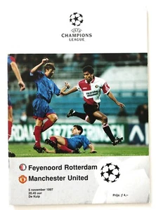 FEYENOORD v MANCHESTER UNITED CHAMPIONS LEAGUE 1997/98 5/11/1997 (Ref 2379) - Picture 1 of 3