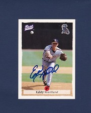 Eddy Gaillard signed Lakeland Tigers 1995 Best baseball card
